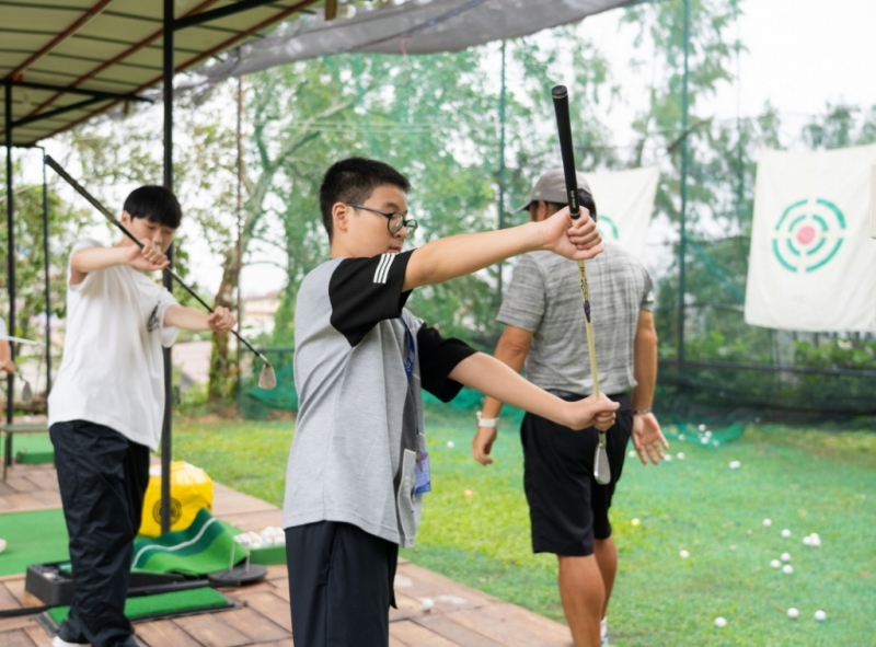 フィリピン留学 Cebu21 - Baguio JIC Premium campus-Golf-22